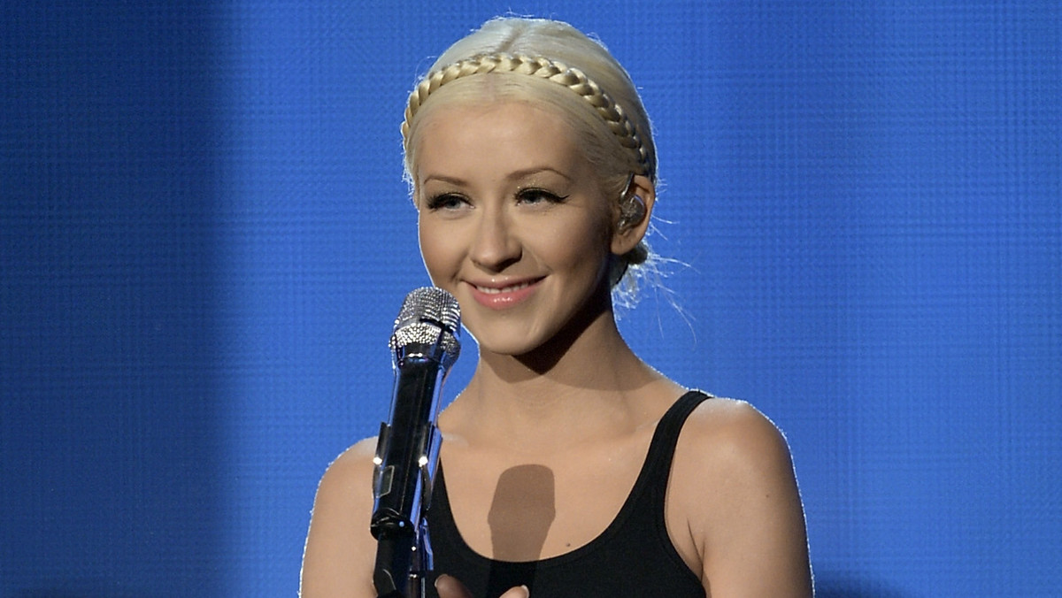 Christina Aguilera na American Music Awards w 2013 roku