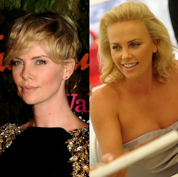 Krótkie fryzury damskie — Charlize Theron