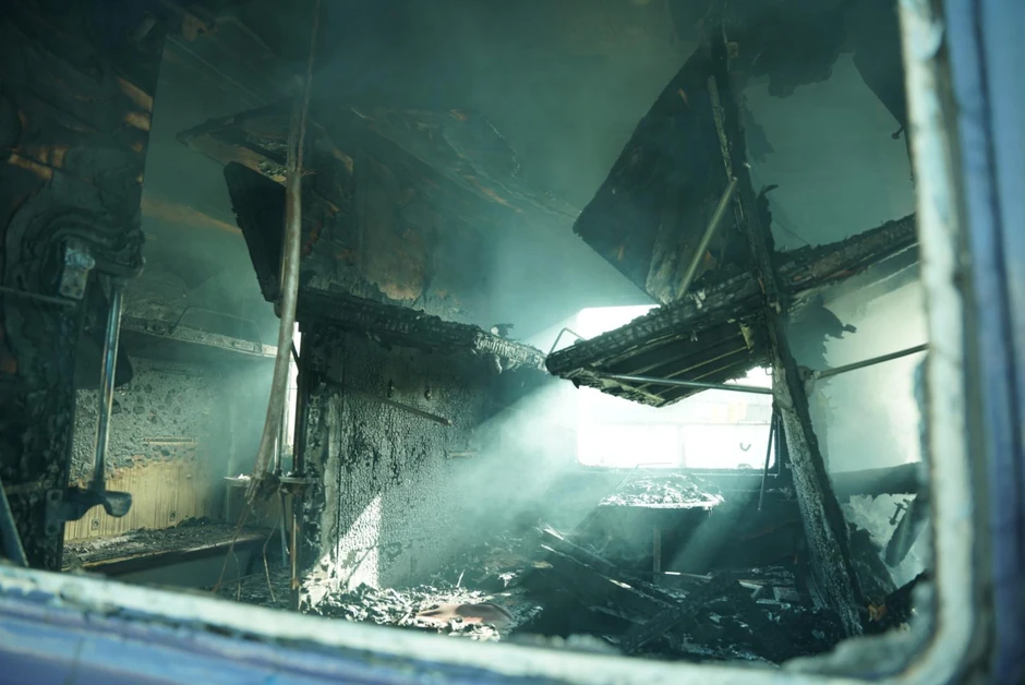 Napad je prouzrokovao ozbiljnu štetu na železničkoj infrastrukturi