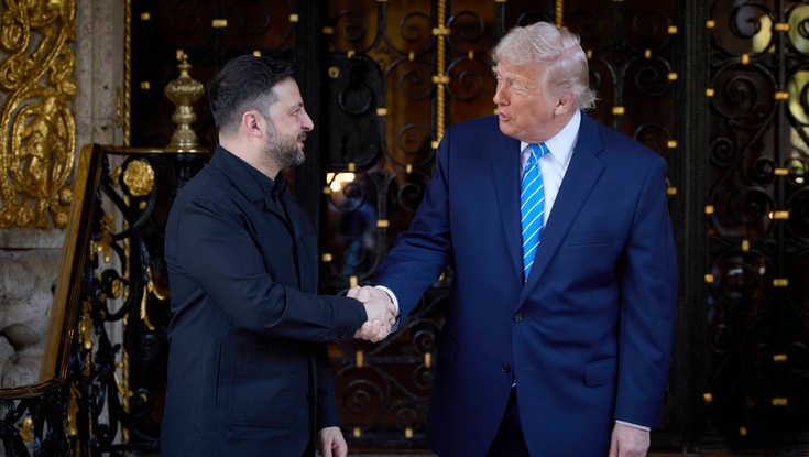 Trump mówi o oddaniu Rosji ukraińskim ziem. Zełenski stawia warunek