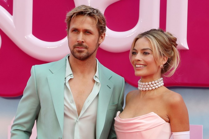 Margo Robi i Rajan Gosling na premijeri filma "Barbie"