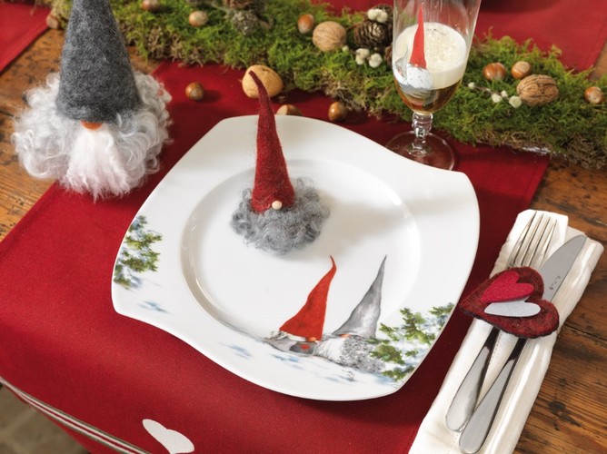 Dekoracje stołu i domu na Święta