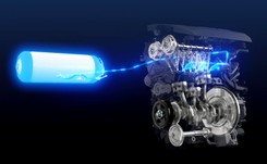 Oto Toyota Corolla z silnikiem spalinowym na wodór. Ma zastąpić benzynowy