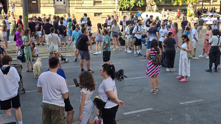 beograd studenti blokade protesti bulevar