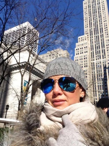 Kinga Rusin w Nowym Jorku / zdjęcie z oficjalnego profilu Kingi Rusin
