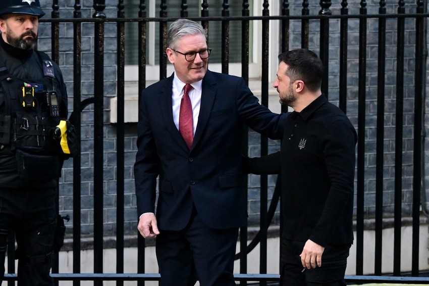 Volodimir Zelenski i Kir Stramer