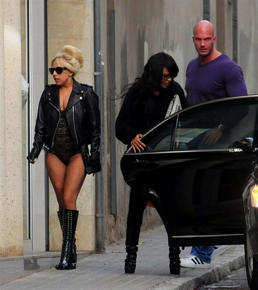 Lady Gaga. Tak ubrana chodzi na pizzę