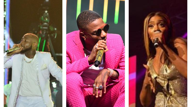 Davido, Wizkid and Tiwa Savage are expected to release new albums in 2019 [Pulse]
