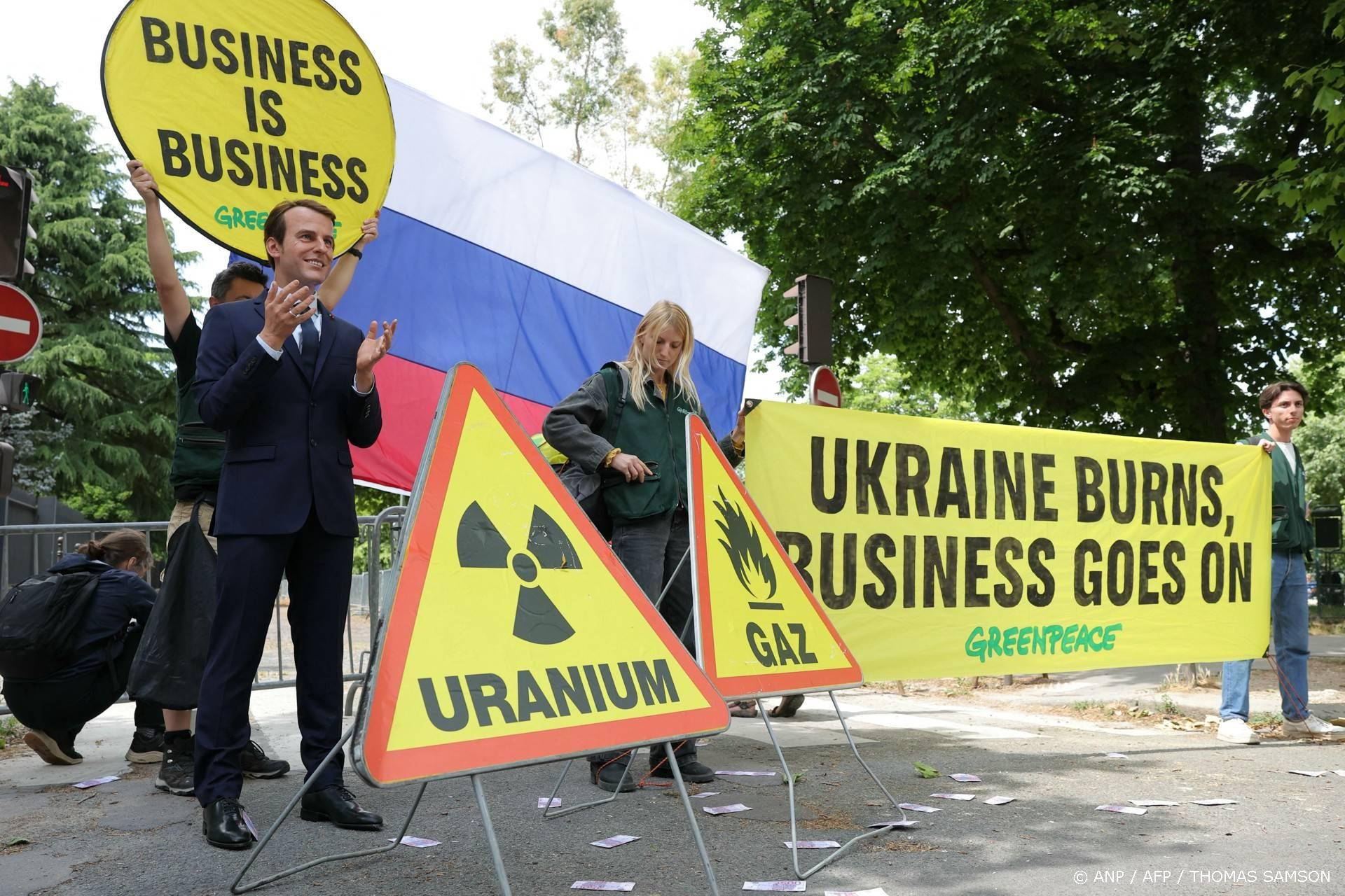 Frankrijk blijft Russisch uranium importeren: Greenpeace waarschuwt voor 'oorlogsmachine'