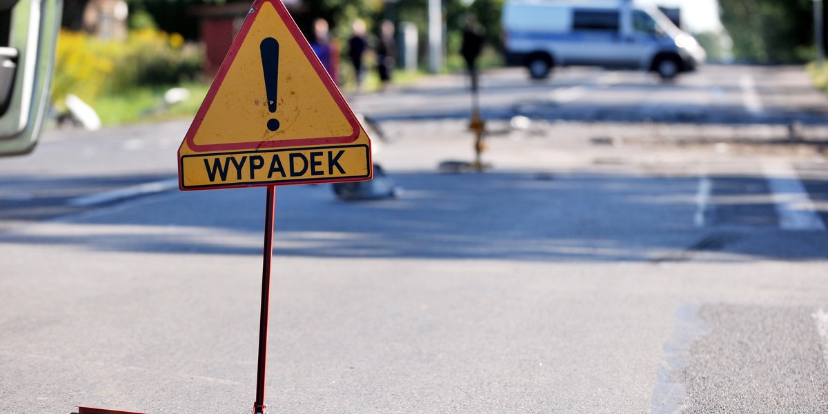 Wypadek na autostradzie A1