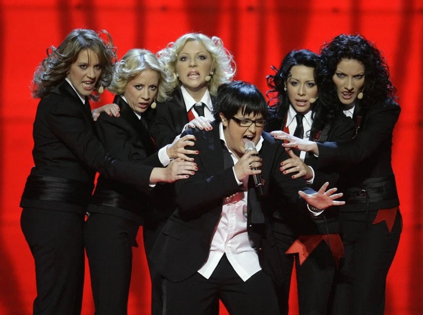 Marija Šerifović na Evroviziji 2007. godine