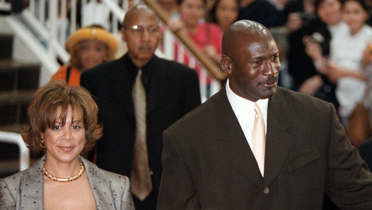 Michael Jordan i Juanita Vanoy