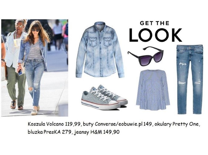 STYLIZACJE inspirowane zestawami Jessiki Biel