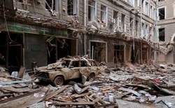 Ocalały z Buchenwaldu zginął w bombardowaniu Charkowa