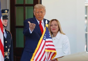 Đorđa Meloni i Tramp