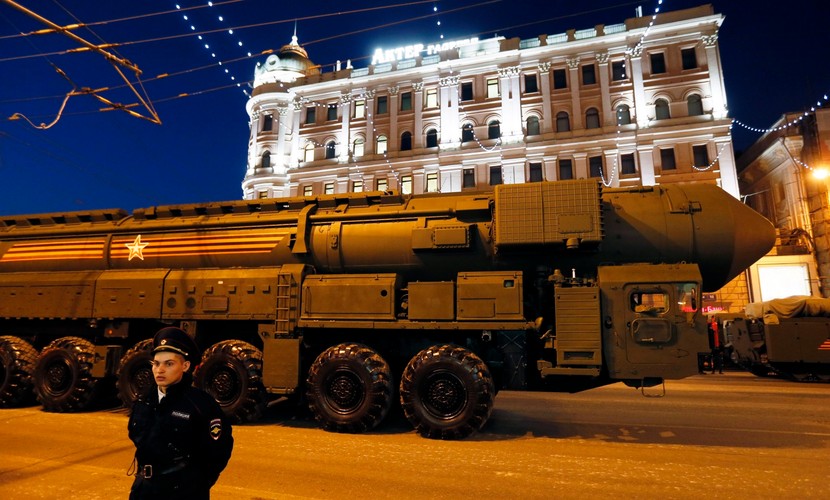 PRZYGOTOWANIA DO PARADY ZWYCIĘSTWA W MOSKWIE