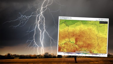 W nocy z czwartku na piątek burze. W południowo-wschodniej części kraju grad 