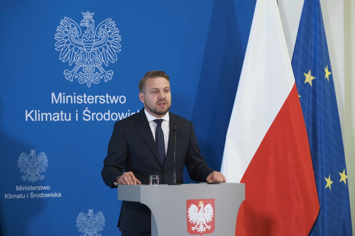 Wiceminister klimatu i środowiska Jacek Ozdoba