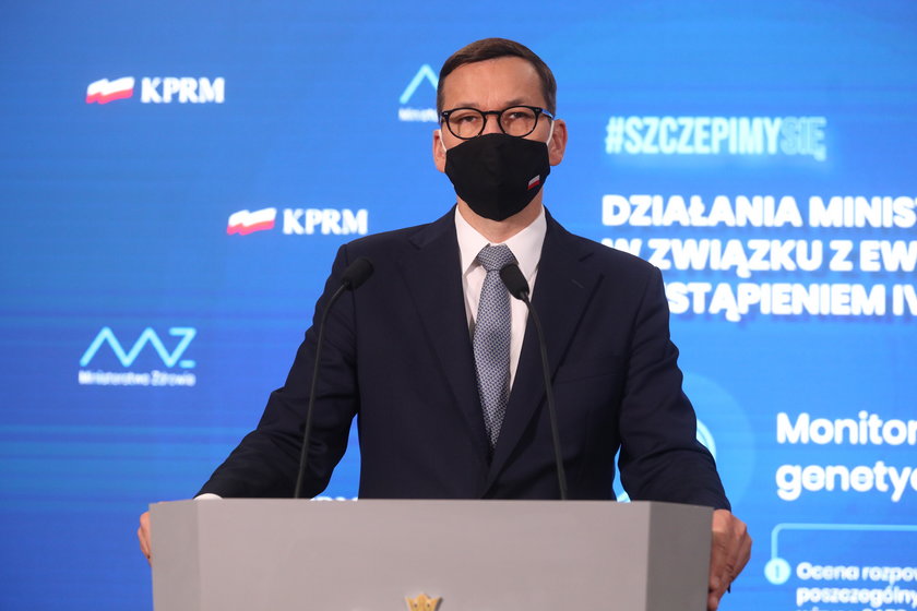 Szczepienia przeciw COVID-19. Morawiecki apeluje do antyszczepionkowców