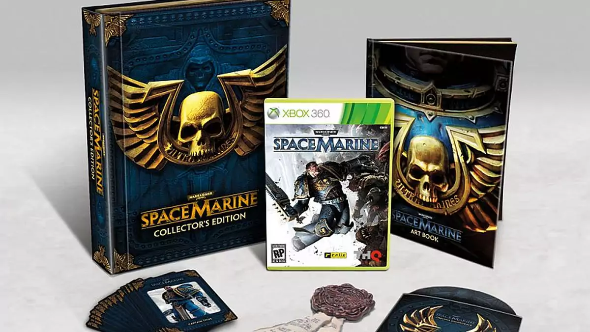 W edycji kolekcjonerskiej Warhammer 40K: Space Marine nie znajdziecie krwi i flaków