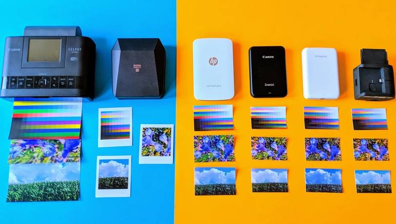 Beliebte Fotodrucker unter 100 Euro im Vergleich: Direkt unterwegs ausgedruckt