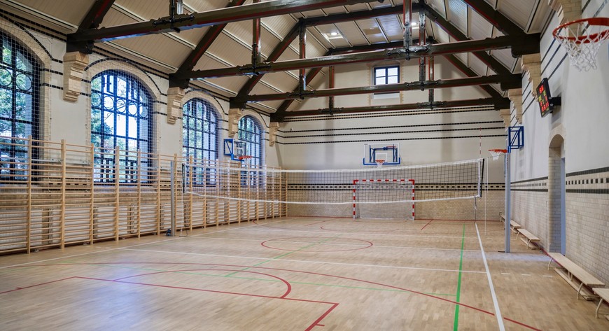 Sala w szkole przy ul. Dawida