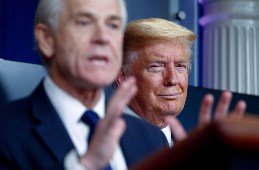 Donald Trump i Peter Navarro