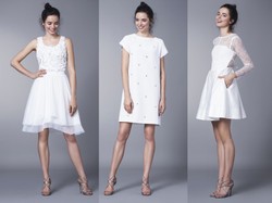 Będą hitem nadchodzącego sezonu: krótkie suknie ślubne