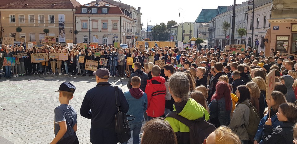 Młodzieżowy Strajk Klimatyczny w Lublinie