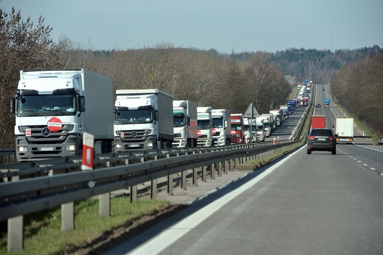 Protest przewoźników