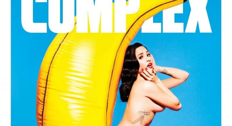 Demi Lovato for Complex magazine's October-November 2015 issue