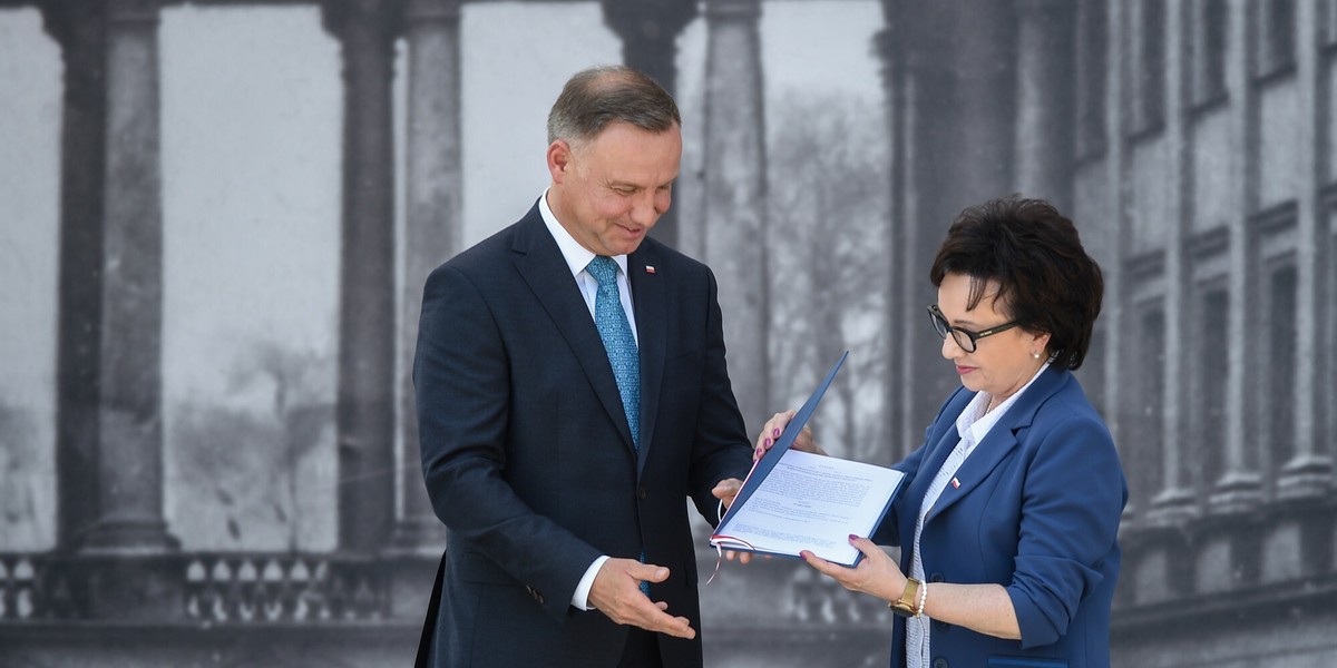 Odbudowa Pałacu Saskiego to pomysł zgłoszony przez Andrzeja Dudę.