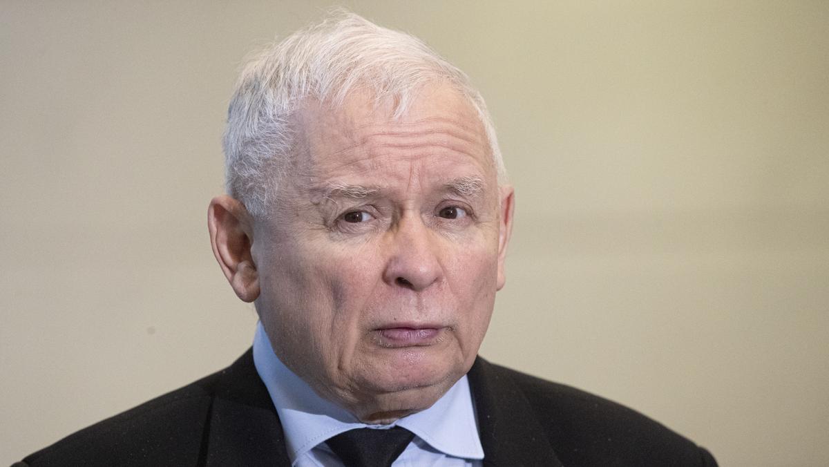 Prezes PiS Jarosław Kaczyński