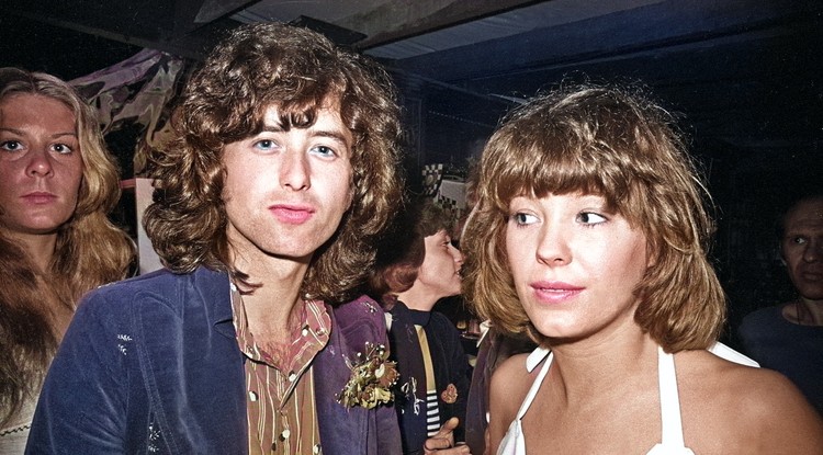 Jimmy Page és Pamela Des Barres