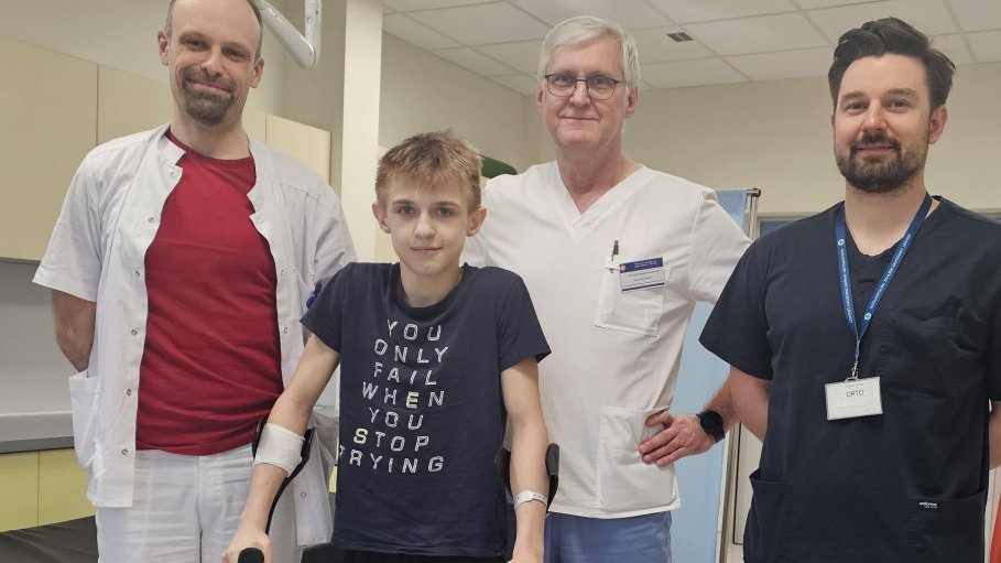 Nowatorska operacja ortopedyczna w Szpitalu Dziecięcym w Olsztynie