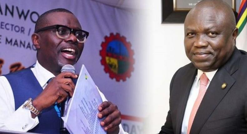 Ambode is locked in a battle of his throne with Babajide Sanwoolu who is the preferred choice of APC kingmakers