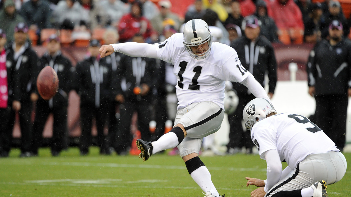 Sebastian Janikowski zdobył cztery punkty w niedzielnym meczu ligi futbolu amerykańskiego NFL. Jego ekipa, Oakland Raiders, pokonała na wyjeździe San Diego Chargers 28:13.