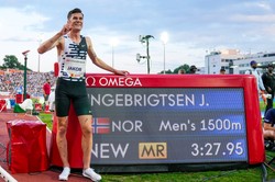Jakob Ingebrigtsen pobił rekord Europy w biegu na 1500 m