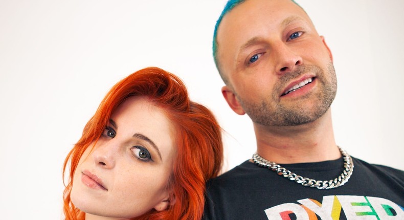 Hayley Williams and Brian O'Connor are the cofounders of the hair brand Good Dye Young.Lani Parrilla