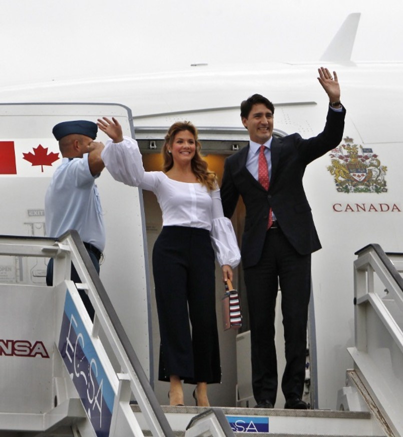 Państwo Trudeau przybyli właśnie z oficjalną wizytą na Kubę...