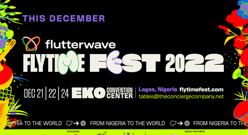 Flutterwave FlytimeFest 2022 Multi-day Festival: December 21 | 22 | 24 