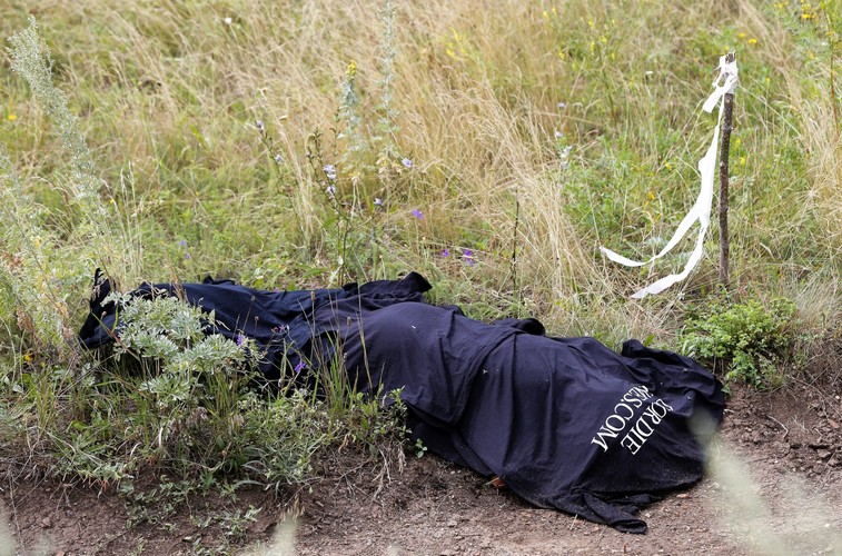 Miejsce katastrofy samolotu Malaysia Airlines lot MH17