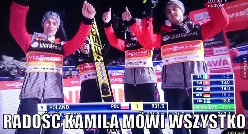 MEMY po konkursie drużynowym w Willingen. Można się uśmiać!