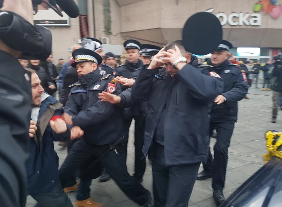 bivši štrajkač Njegoš Tomić