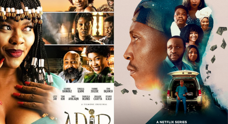 Adire and Ololade are some of the titles to look out for this November [Instagram/naijaonnetflix/filmonestudios]