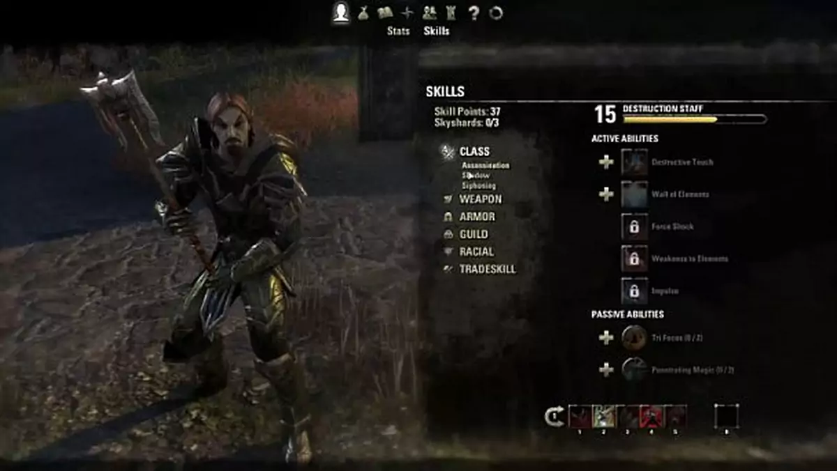 Nowy zwiastun The Elder Scrolls Online przedstawia możliwości rozwoju naszej postaci