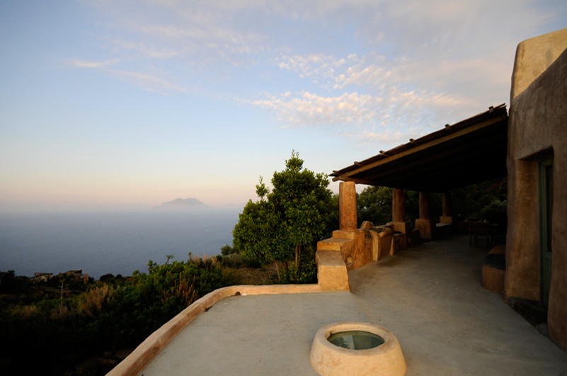 La vue sur la Grande Bleue est magnifique.