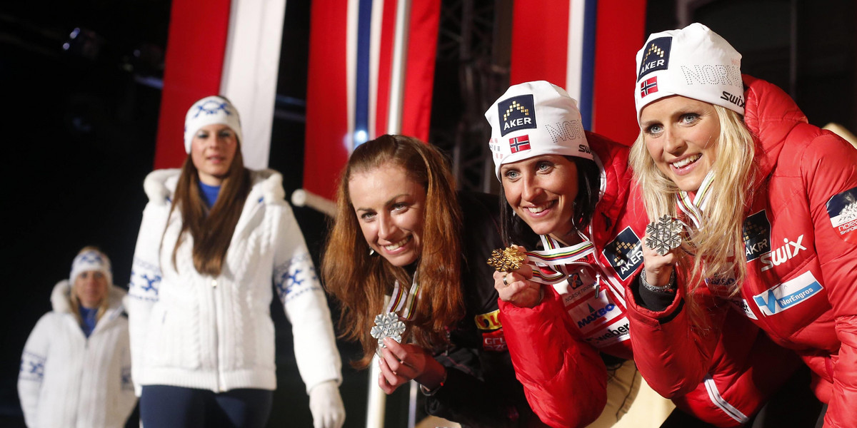 Marit Bjoergen i Therese Johaug w centrum afery. Menedżer je krył!