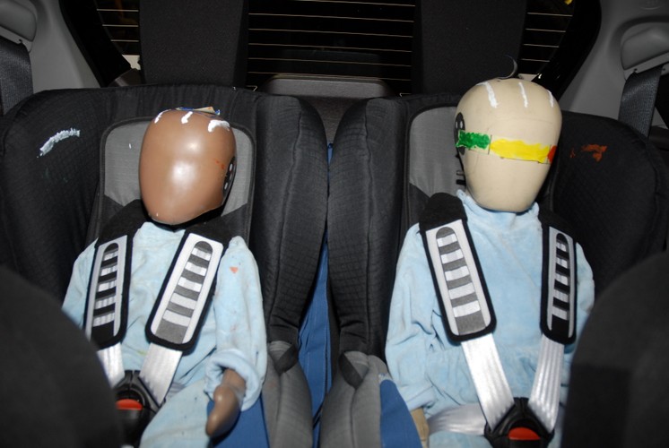 Toyota iQ - ochrona dzieci: 71 proc.