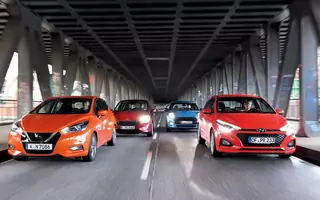 Ford Fiesta kontra Hyundai i20, Nissan Micra i Mini